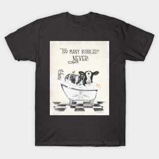 Farm Animals Bath A1 T-Shirt